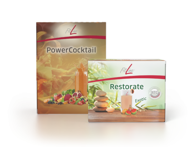 FitLine Optimal Set (PowerCocktail, Restorate Exotic)